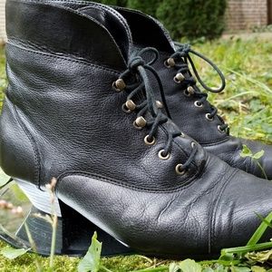 vintage witchy leather boots